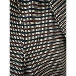 Ann Mashburn Stretch Woven Herringbone Cotton Double Button Blazer Size Medium Photo 4