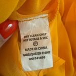 Ramy Brook  Alexandra Dress in Lemon Zest Ruffle Tiered‎ Mini Photo 5