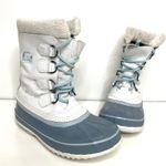 Sorel 1964 PAC Lace Up Waterproof White Leather Snow Boot 6 Photo 0