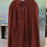 Trina Turk 💕💕 Parker Cape ~ Knit Melton Cab Frank XL NWT Photo 6