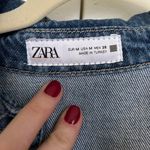 ZARA Denim Mini Dress Photo 4