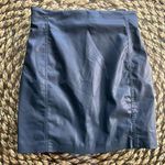 H&M New  Gray Faux Leather Lined Skirt Size 6 NWT Photo 0