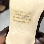 Steve Madden Kenley Braided Square Toe Slide Mule Stiletto Sandal Heel Brown 6.5 Photo 7