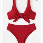 SheIn Red Bikini Set Photo 3