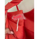 Free People  Victoria Peach Orange One Shoulder Maxi Dress Size 8 Photo 7