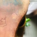 BCBGMAXAZRIA Authentic Leather wedge. US 8.5. UK 39.5.Color: Brownish Orange Photo 9