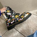 Dr. Martens  Darcy Floral Boots Black Multi Flower Lace Up AirWair Women Size 7 Photo 4