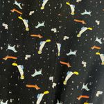 ZARA  Dog Print Short Sleeve Printed Dress Size S Photo 4