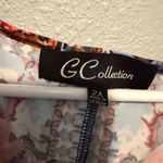 GG Collection Multicolor Floral Tunic Red Size 2X Photo 2