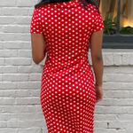 Unique Vintage 50s style cute polka dot dress  Photo 1