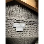 Aerie  Chenille Women Oversized Cowl‎ Neck Sweater XS Gray Pullover Boho Cozy Photo 3