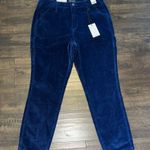 Judy Blue NWT  High Rise Carpenter Corduroy Cargo Pants Navy‎ Photo 0