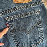 Levi's Levi’s 512 100% cotton high rise med wash tapered mom straight leg jeans Photo 7