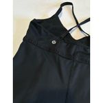 Lululemon  Dance Strap Tank Black Top Criss Cross Size 6 Small Yoga Activewear Photo 10