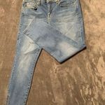 CAbi  Jeans Womens Size 8 Light Wash Ankle Zip Cropped Skinny Denim Jeans Photo 0