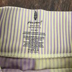 Free People Movement Yellow/Purple Combo Stripe Mixing Bike Shorts M/L Photo 1