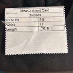 Oleg Cassini  Womens Dress Size 10 Black Elegant Sheath Vintage Old‎ Money Event Photo 6