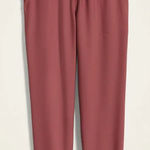 Old Navy Pink Dusty Rose High-Waisted Powersoft 7/8 Joggers Sz M Photo 0
