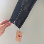 Levi's Black Snakeskin Leather Jacket NWT Photo 7