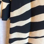 Kate Spade  Andora 100% Silk Zebra Print Flutter Sleeve Shift Dress Photo 11