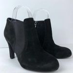 Tahari Suzi Suede Ankle Bootie in Black Size 6 Photo 0