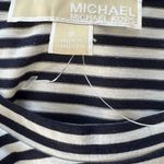 Michael Kors Blue White Striped Sleeveless Tank Top Size Small Photo 5