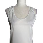 Dressed In White Sleeveless Full Length Bridal Slip M Polyester Lace Trim Size M Photo 1