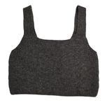 Everlane Cozy Stretch Tank Top Heathered Charcoal Grey Yak Hair Blend Size M New Photo 1