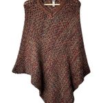 Chico's  Knit Poncho Sweater shimmer lurex puana one size Photo 0