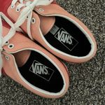 Vans Never Worn Coral and Pink Canvas and Suede Fabric Low Top Women’s Shoes Photo 2