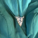 JJ's House  Green Dress SIZE L Photo 2