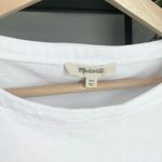 Madewell Side Cinch Boatneck Tank White Size XS Photo 4