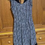 Aryn K  Black and white Midi Dress Photo 2