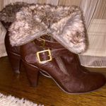 Cute Cozy Heels Comfy Brown Size 9 Photo 0
