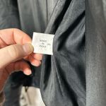 Women’s XL/XXL vintage leather fringe biker jacket Black Photo 11