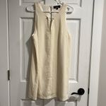 Lulus  Near or Bar Cream Shift Dress in Cream Sleeveless Size Large Photo 5