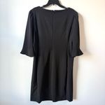 DKNY  Tulip Cuff Sheath Dress Black 16 Photo 7
