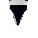 Mara Hoffman Idalia One Piece Swimsuit Colorblock Black White Size Small Photo 5