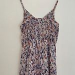 Jack by BB Dakota Printed High Low Midi Dress White Purple Pink Abstract Geo S Photo 12