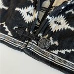 Vintage Flashback Black White Western Cropped Jacket Size Small Photo 4