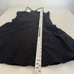 Adyson Parker Parker Dress Black V-Neck Spaghetti Straps Cut-Out Details Fit And Flare Size S Photo 15