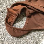 NWT Song of Style Foley Bodysuit One Sleeve in Chocolate Brown Size Small Photo 9