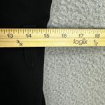 Calvin Klein Dress 6 Black White Sleeveless Midi Sheath Career Modern Chic Photo 4