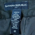 Banana Republic  Black Hidden Button Trouser Photo 2