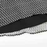 White House | Black Market Mini Dress Womens Medium Sundrop Black Flirty Chic Boho Photo 5