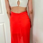 A'Gaci Sexy Vacation Dress High Low Cut Out  Photo 1