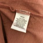 Derek Heart  Womens Top Crochet Ruffle Pleated Blush Pink Size M Photo 3