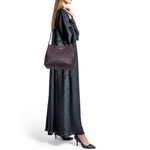 Kate Spade  Purple‎ Saffiano Leather Laurel Way Evangelie Satchel Photo 1