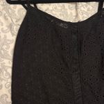Daytrip Chic Black Lace Fringe Crop top Photo 3