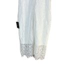 NWT Lulus Womens Dress Size L White Bodycon Lace High Neck Elegant Chic sheer Size L Photo 7